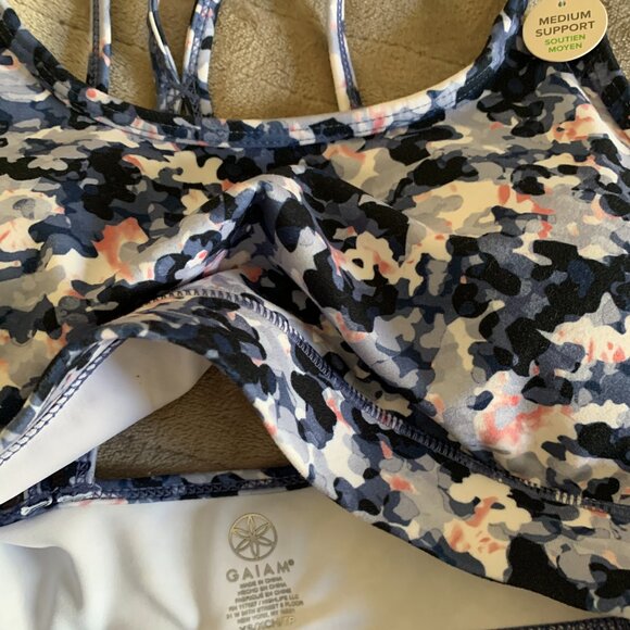 NWT Gaiam | Avia | Sports Bra Bundle (3) S/XS | black, grey, violet storm - Picture 10 of 14